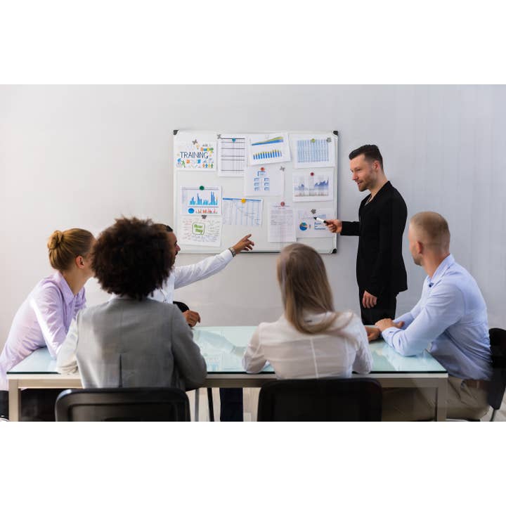 Bi-Joy - Wholesale Whiteboard/Dry-Erase Board - Maya W Series Magnetic Whiteboard with Ceramic Surface6