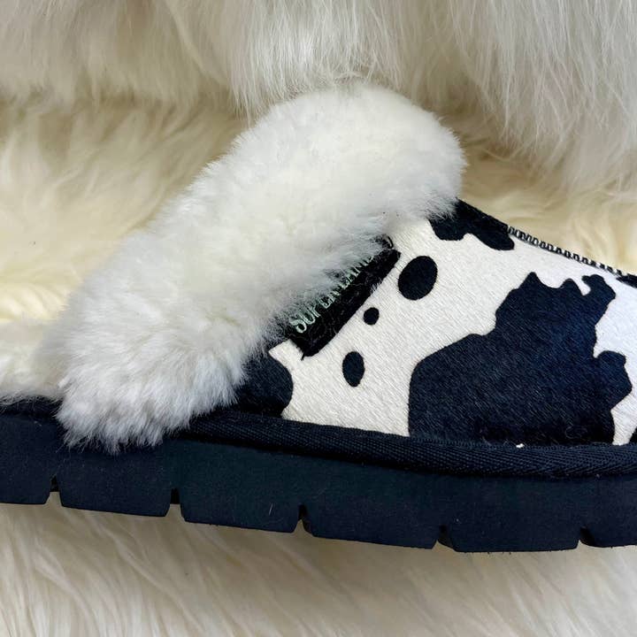 Scuff - "Onager" - Cuero de vaca negro para venta al por mayor de SuperLamb Footwear