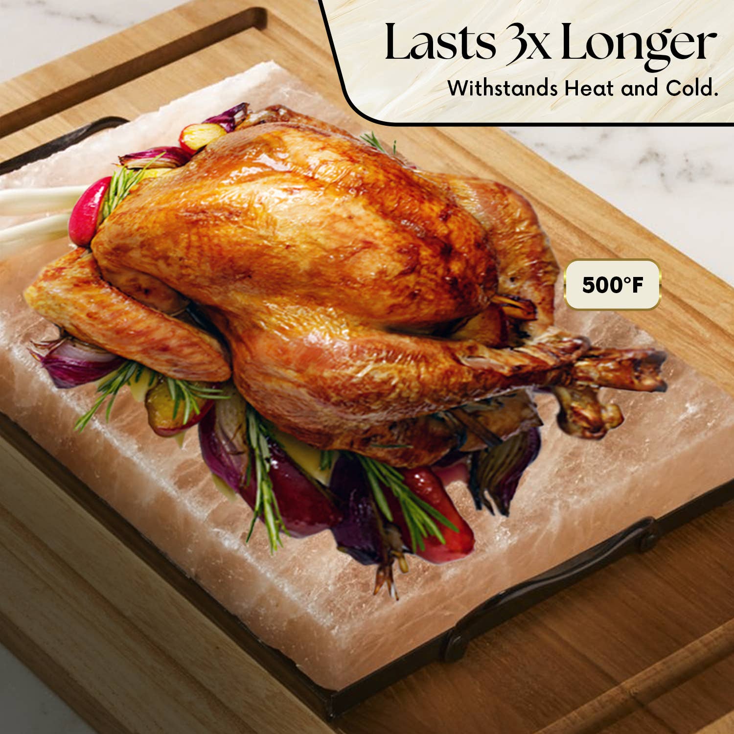 UMAID PRODUCTS - Vente Planche à découper - Bloc de cuisson en sel rose de l'Himalaya naturel avec support en acier inoxydable6