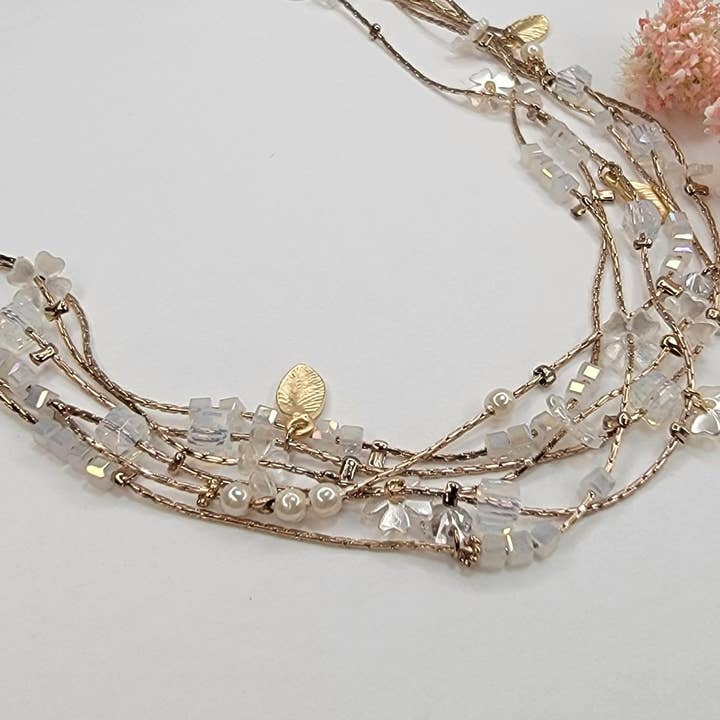 Handmade Multiple Layers Necklace for wholesale by BETTYOH INC