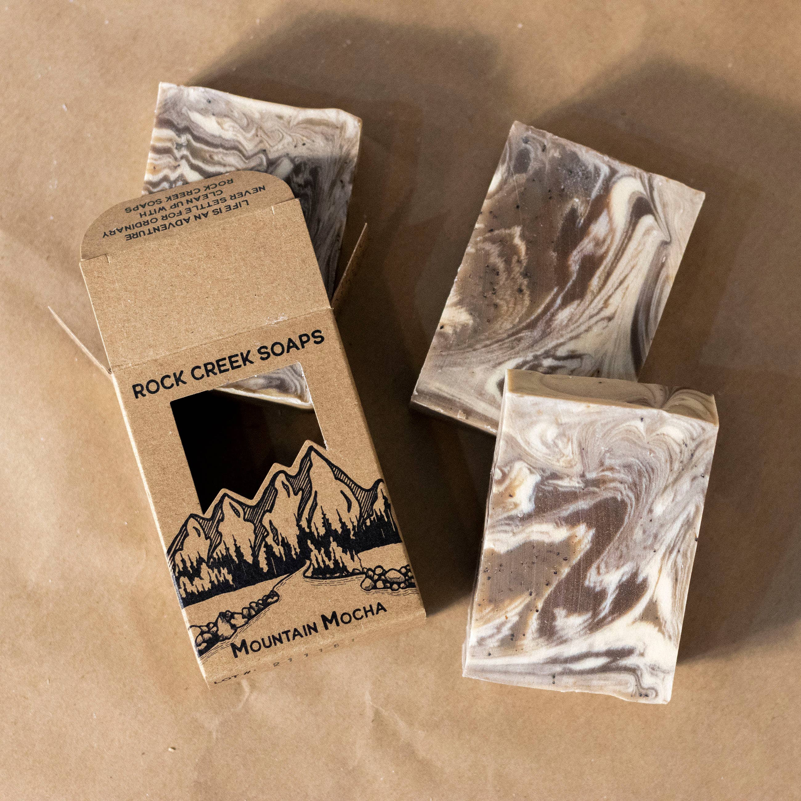 Rock Creek Soaps - Wholesale Bar Soap - Mountain Mocha Bar Soap | Espresso & Sweet Cream7