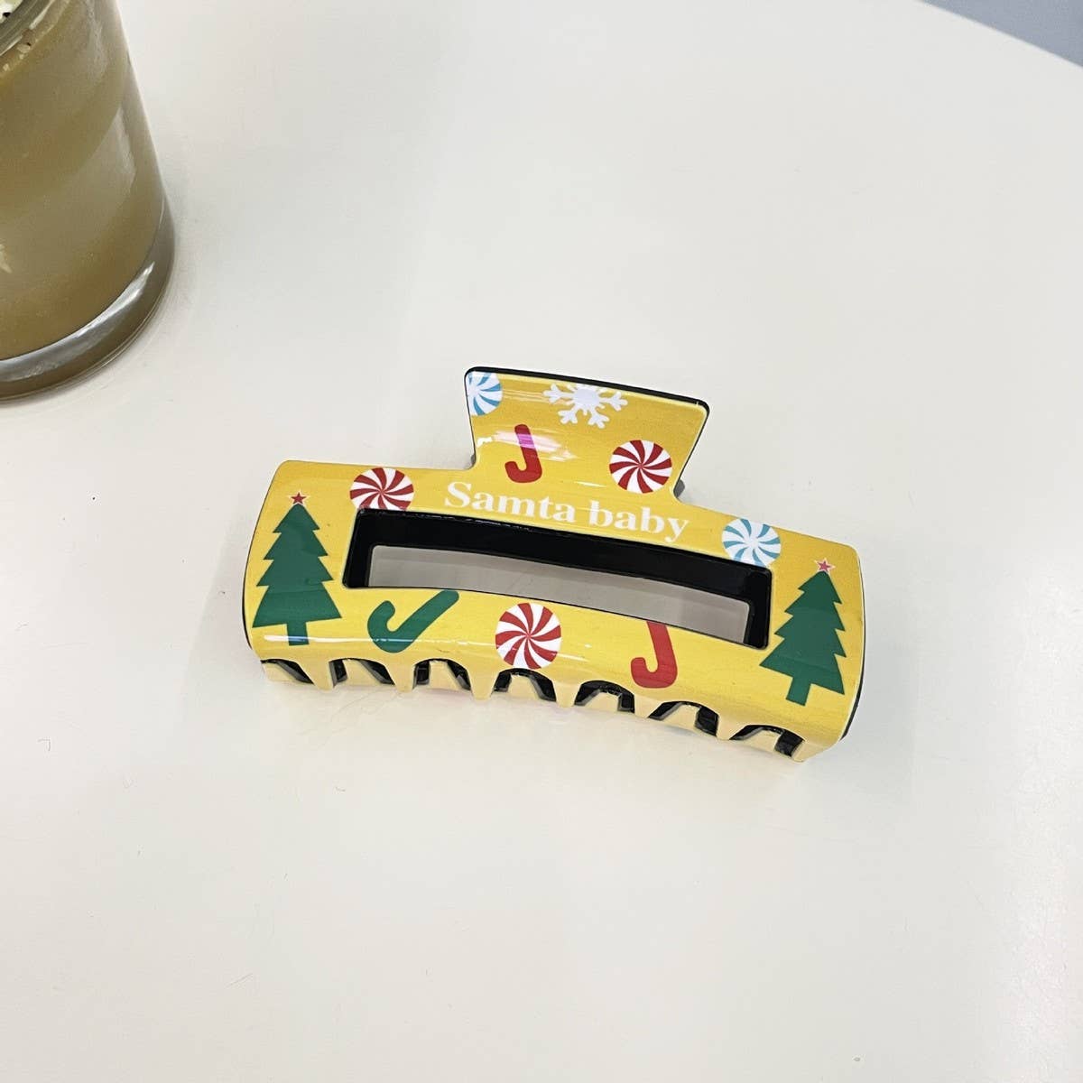 ACCITY - Wholesale Hair Clip - Women's - Christmas Reindeer Snowflake Hair Clip Shark Clip_CWAHA21532