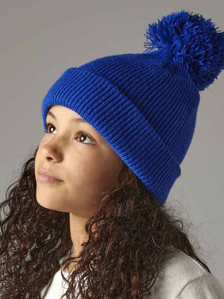 Beechfield - Bonnet à pompon réfléchissant pour enfants pour la vente par Pierre Francis