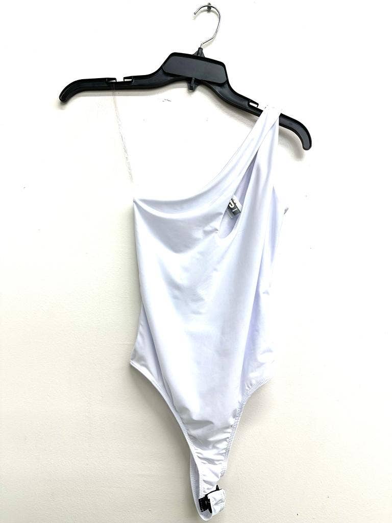 Uptown Apparel - Wholesale Bodysuit - Women's - J7247 One Shoulder Cut Out Lined Bodysuit13