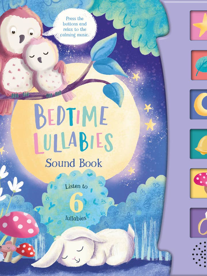 Bedtime Lullabies (6-Button Sound Book) for wholesale by Kidsbooks Publishing