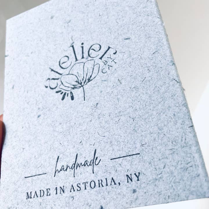 Atelier By Cat - Wholesale Notebook - mini Recycled Denim Confetti Notebook Eco-Friendly Paper10