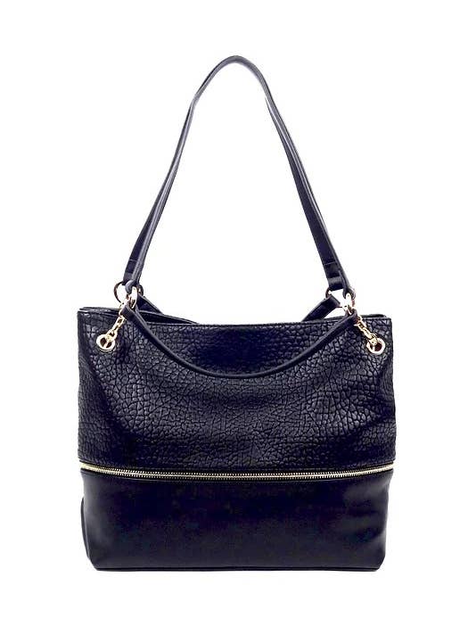 Two-Tone Satchel - BHB15034 for wholesale by KATIE Q