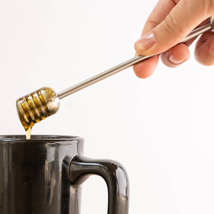 Fox Run Brands - Wholesale Honey Dipper - Fox Run Stainless Steel Honey Dipper, 6.5"