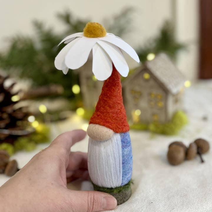 MJ and Me - Wholesale Decorative Tabletop Object - Rowan, the Garden Gnome