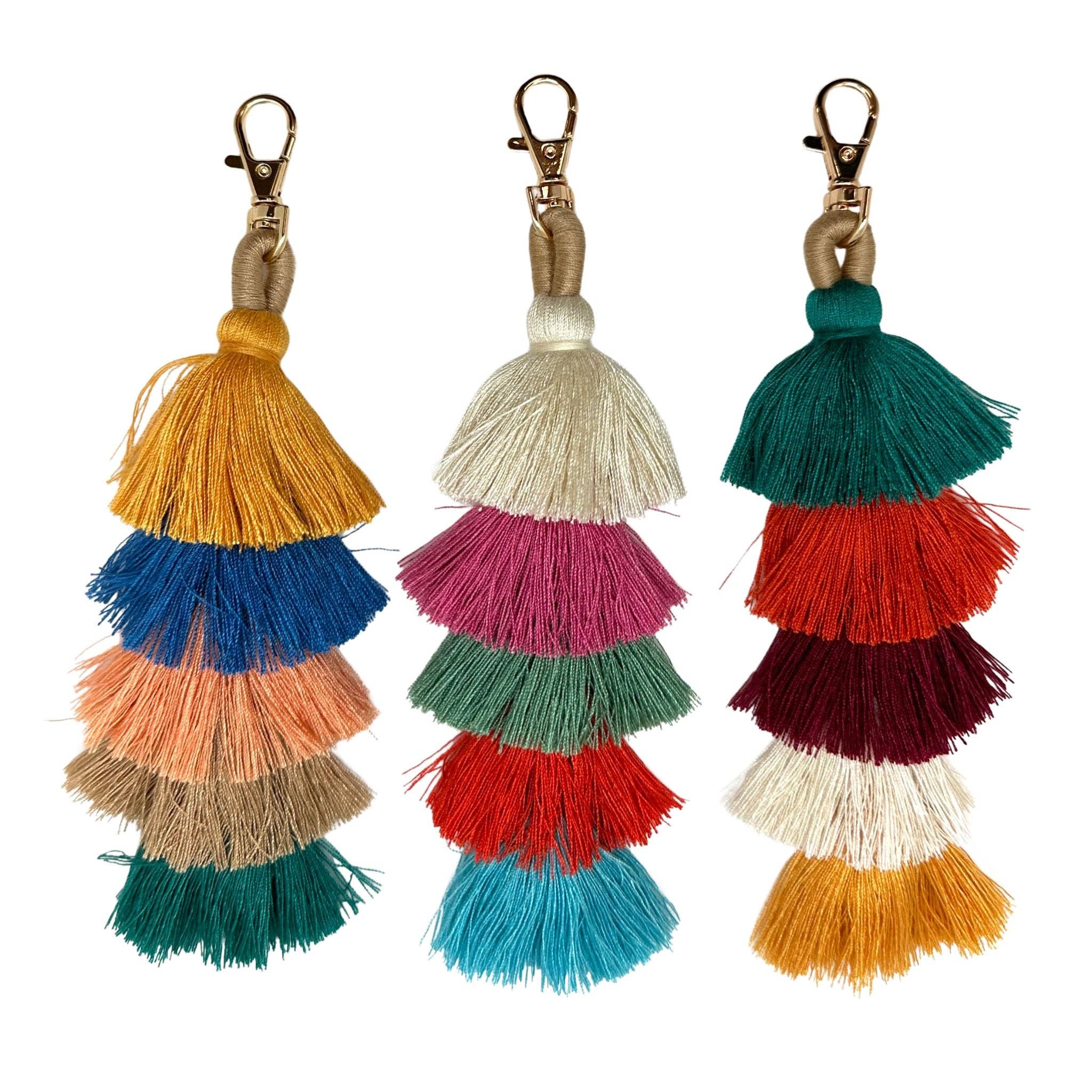 Cthru Purses - Wholesale Keychain - Women's - Cascading Tassels2