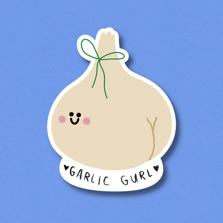 Jenne Grassmann - Wholesale Sticker - Sticker Garlic Gurl