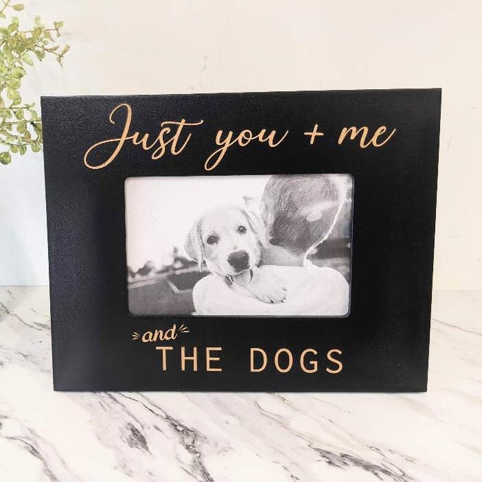 Bara du, jag och hundarna bildram-4x6 för wholesale av Schweitzer Customs