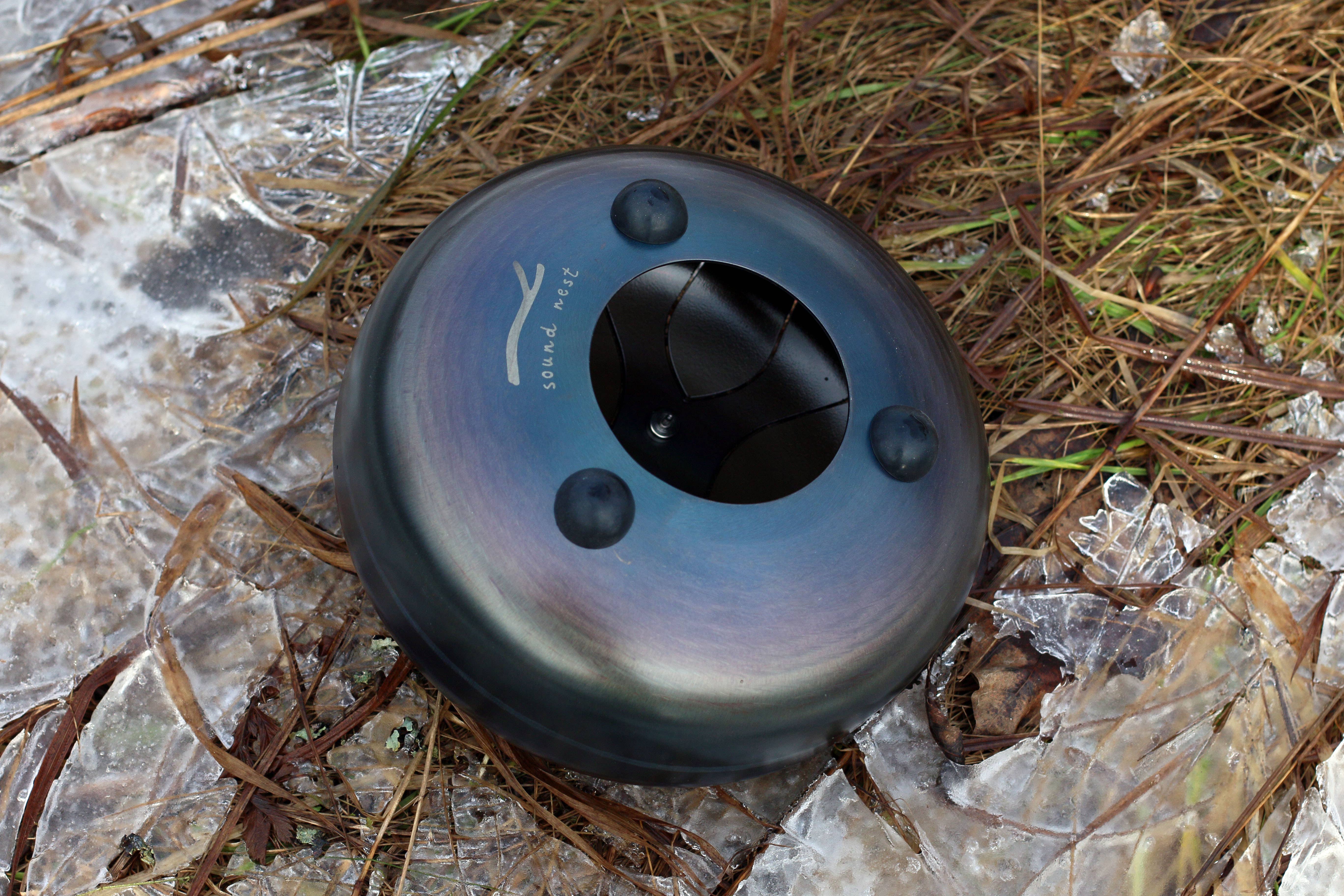 Sound Nest - Vente Instruments de musique - Tambour à main gravé 22 cm avec son profond pentatonique4