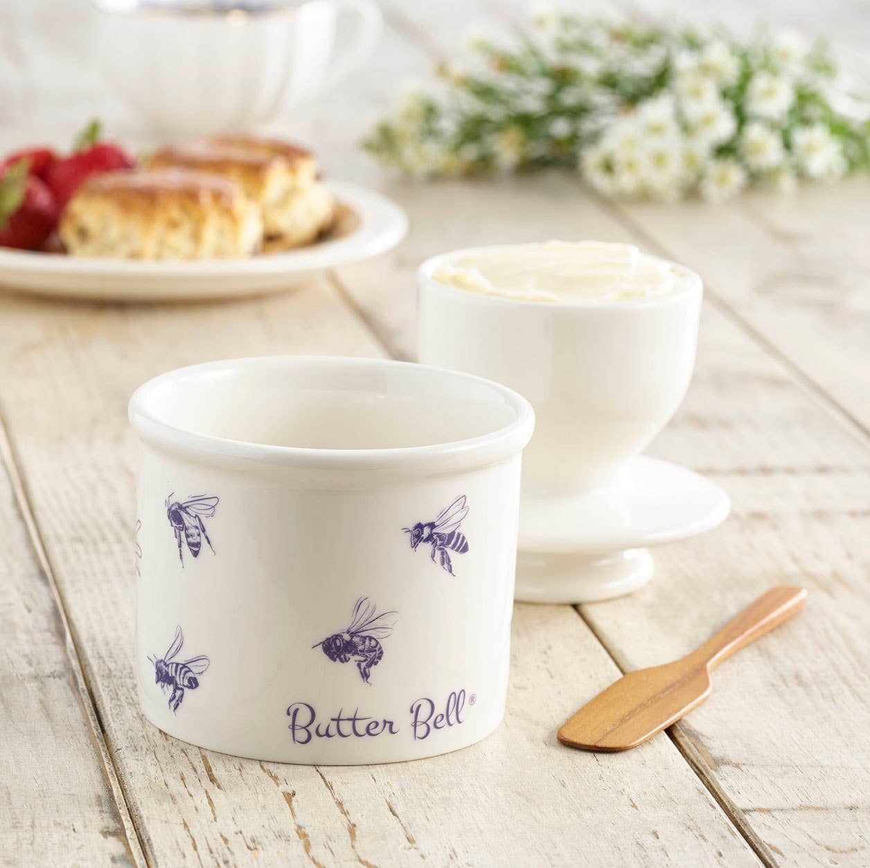 The Original Butter Bell® Crock - Wholesale Butter Dish - The Original Butter Bell® Crock - Farmhouse Honey Bee 8