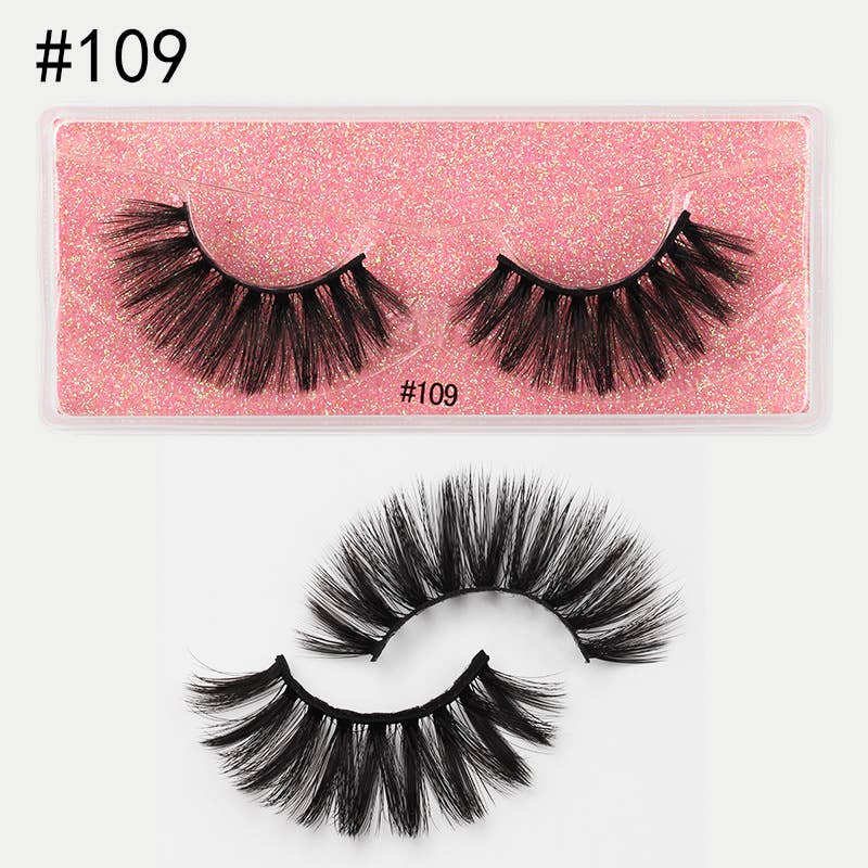 wandf - Wholesale False/Fake Eyelashes - Full Strip Eyelashes 3D Bushy Eyelashes Fake Eyelashes9