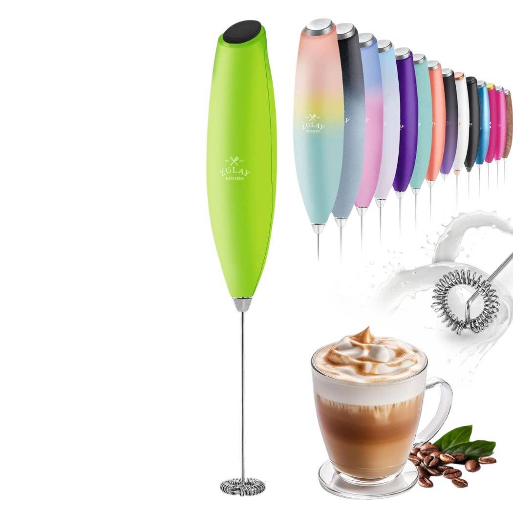 Zulay Kitchen - Wholesale Kitchen Tool/Gadget - Powerful Handheld Milk Frother - No Stand25