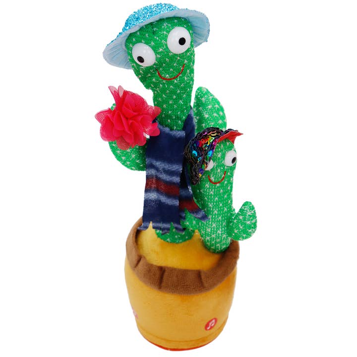 Cap Zone - Vente Peluche – enfant et bébé - Jouet imitant le son Double Fiesta Sombrero Cactus4