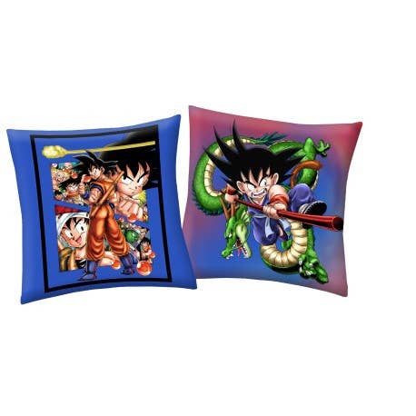 Almofada Dragon Ball, Almofada Decorativa - 40X40 cm - Azul por atacado de Evidence