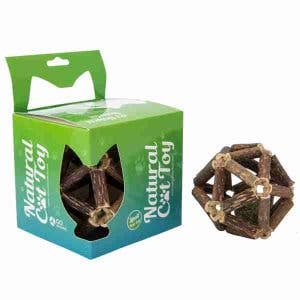 Natural Cat Toy - Wholesale Pet Toy - Cat - Silver Vine Handmade Catnip Exquisite Ball - 7cm Diameter3