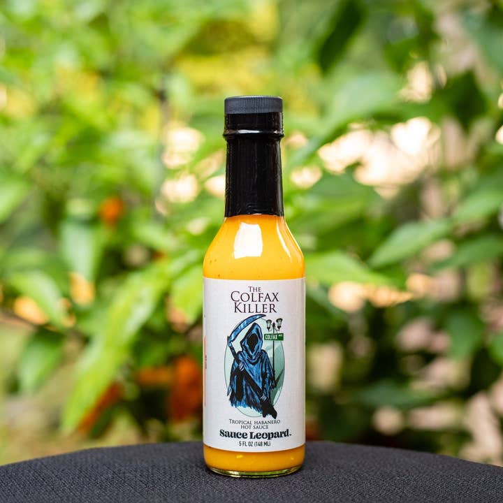 Sauce Leopard - Wholesale Hot Sauce - The Colfax Killer - Tropical Habanero Hot Sauce 5oz