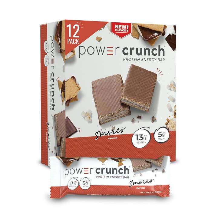 POWER CRUNCH PROTEIN ENERGY BAR 12/36G SMORE'S for wholesale by L&F Universal Goods