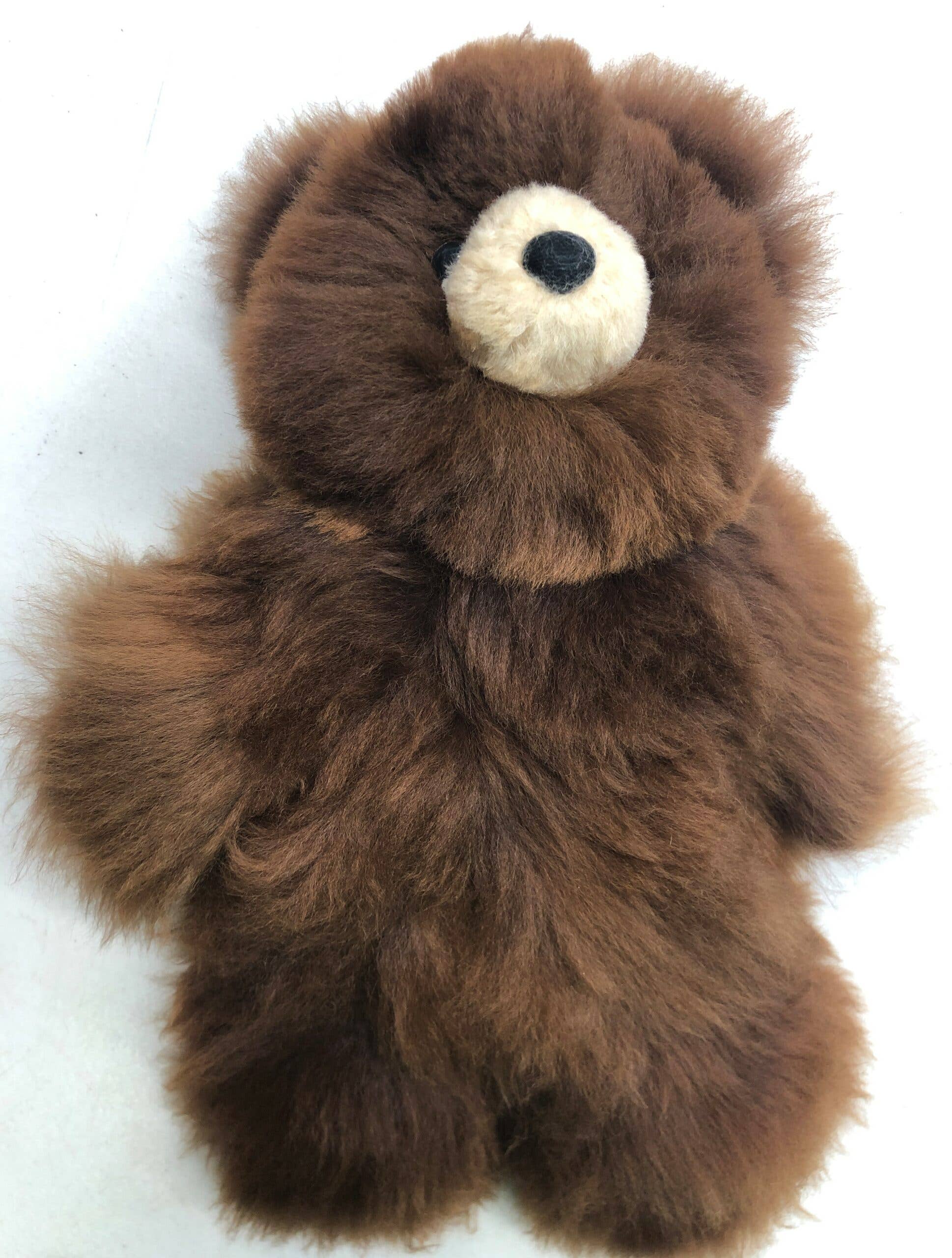 AndeanArt - Wholesale Stuffed/Plush Toy - Kids & Baby - Small 13" (fur to fur) - 10"(hide to hide) Alpaca Teddy Bear1