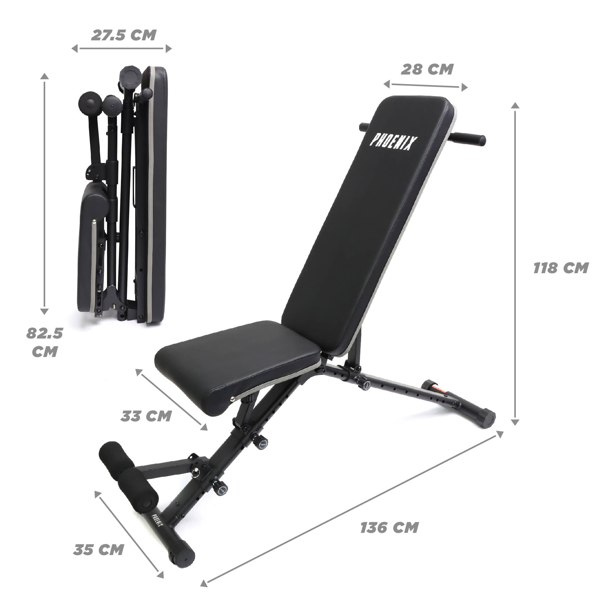 Phoenix Fitness – wholesale Fitness equipment – Phoenix Fitness Adjustable Weight Bench6