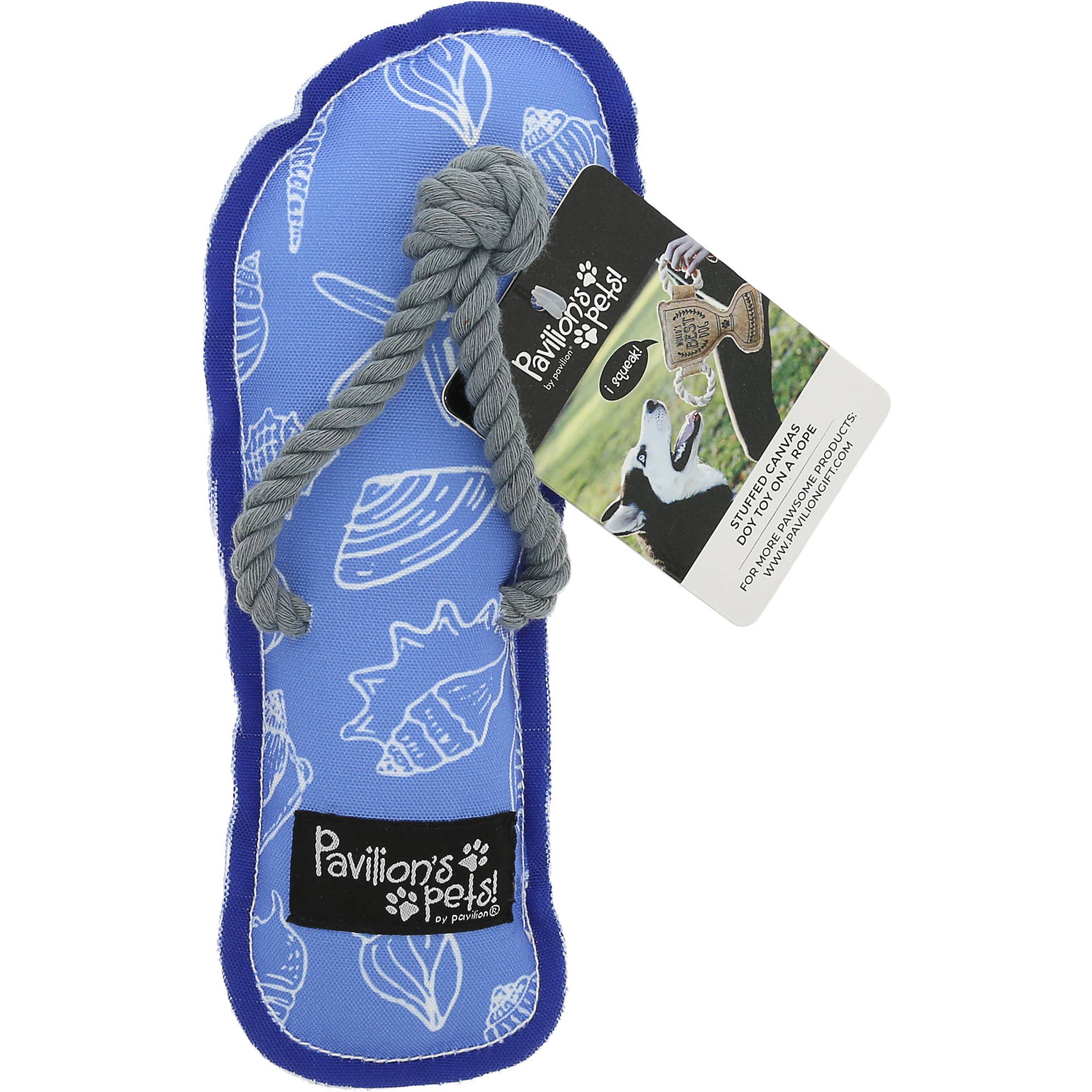 Pavilion – Engroshandel Tovlegetøj - Hund – Vitamin Sea - 9" lærred hundelegetøj med reb6