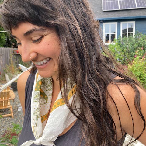 Pen+Pine - Wholesale Bandana - Women's - Mushroom + Ferns Bandana6