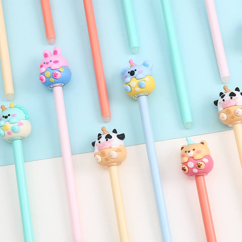 BCmini - Wholesale Pen - 22668 Birthday Animals Gel Pen-3612