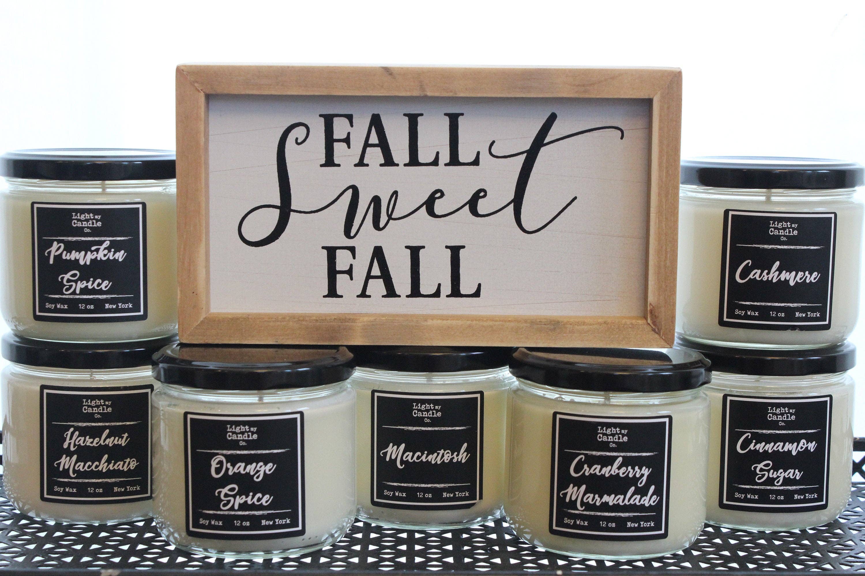 Light My Candle Co - Wholesale Jar/Filled Candle - Pumpkin Spice Soy Candle4