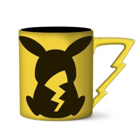 Pokemon Pikachu Back w Bolt 20oz Poignée en forme de céramique pour la vente par Silver Buffalo