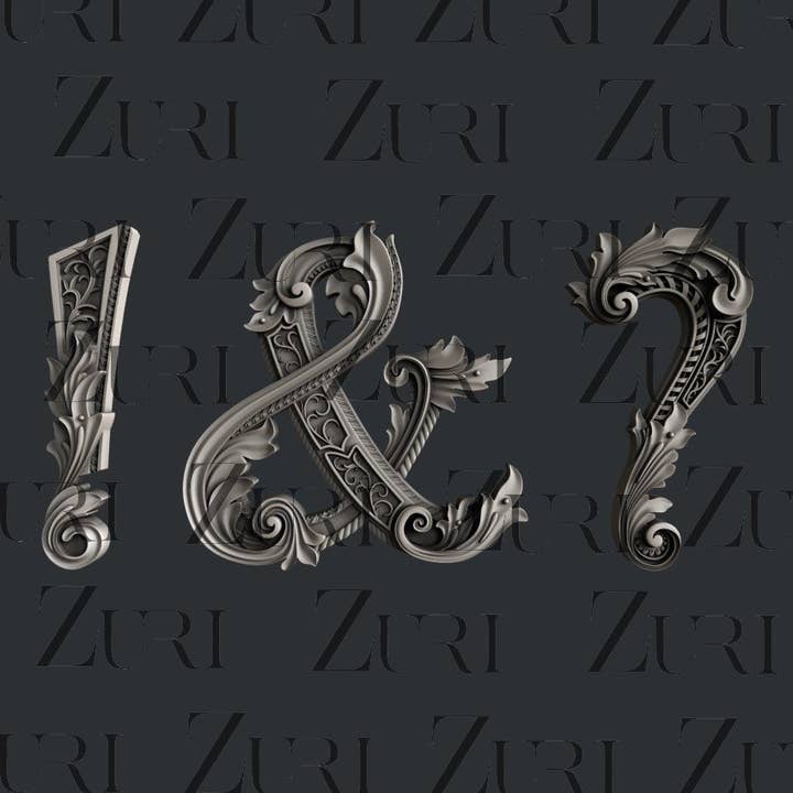 Fancy Symbols for wholesale by Zuri Designs