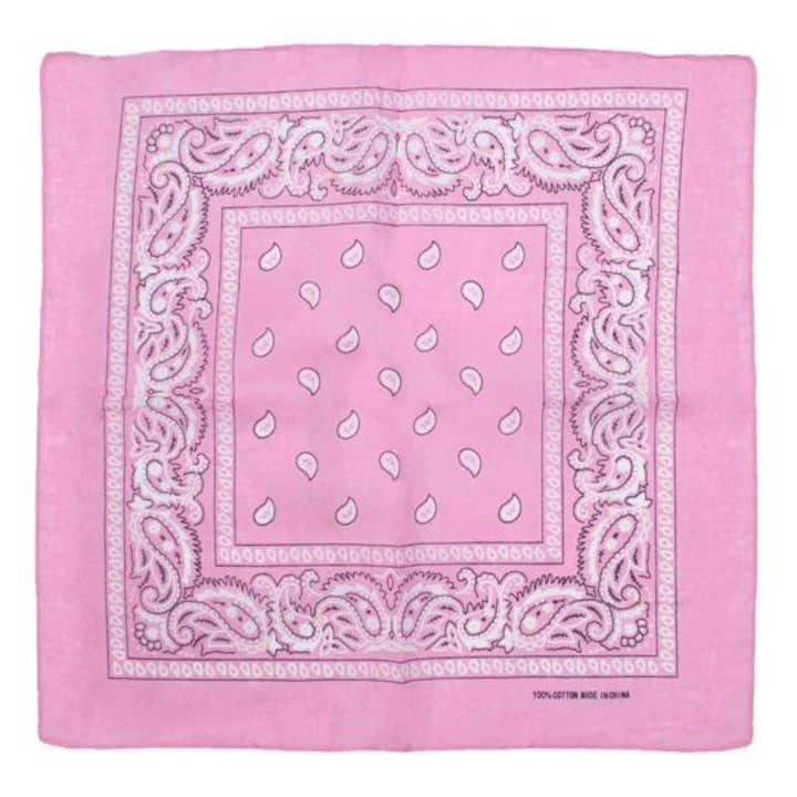 Topkids Accessories - Wholesale Bandana - Unisex - Paisley Bandanas Hair Bands Headbands Women Men Dogs Head Bands Festival Bike Accessories Face Masks Holiday Essentials Head Scarf32