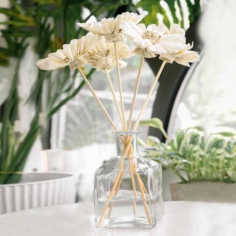 Bloom & Bowery - Wholesale Reed Diffuser - Sola Wood Sunflowers on Reed Stems for Reed Diffuser2