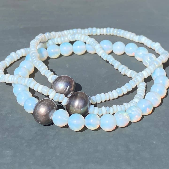 Heather Kahn – wholesale Pärlarmband – Pearl Drop Armband2