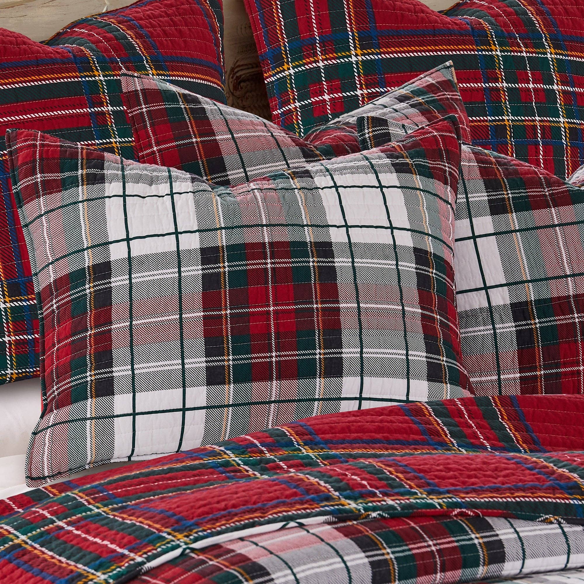 Levtex Home - Wholesale Quilt - Spencer Plaid Quilt3