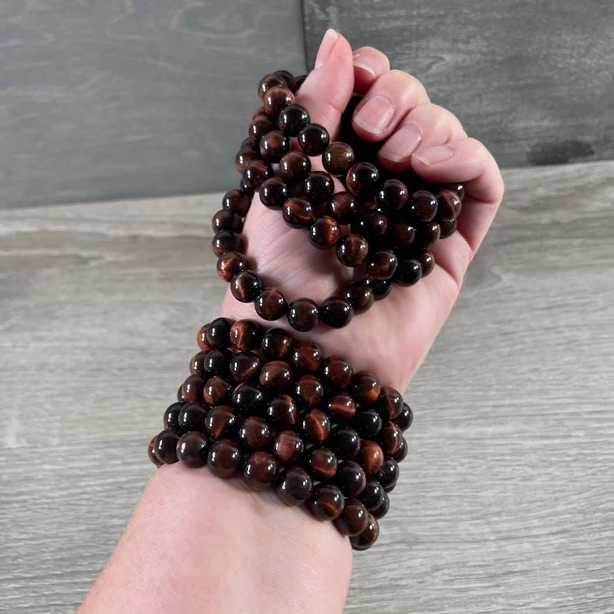 Keystone Crystals - Vente Bracelet de perles - Bracelets en perles de pierres précieuses 10 mm – Bijoux de guérison par les cristaux23