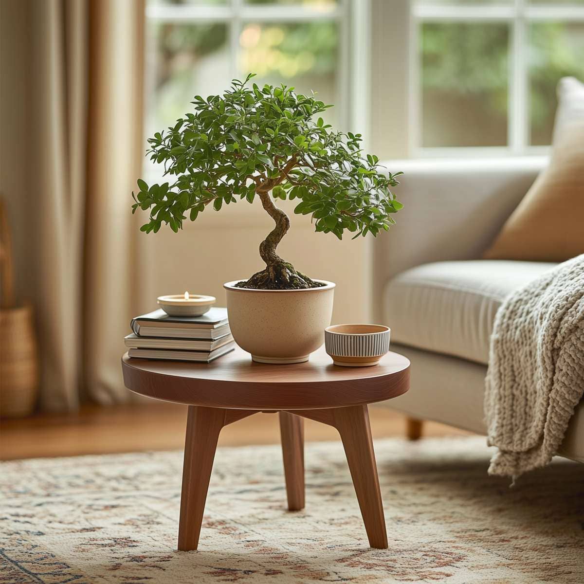 Oasis of Life - Venta al por mayor Plantas naturales - Árbol bonsái – Zelkova Serrata – Altura 20–30 cm – Ø20 cm – Olmo japonés con elegante forma en S – Bonsái de interior auténtico en maceta de cerámica – Fácil de cuidar y decorativo4