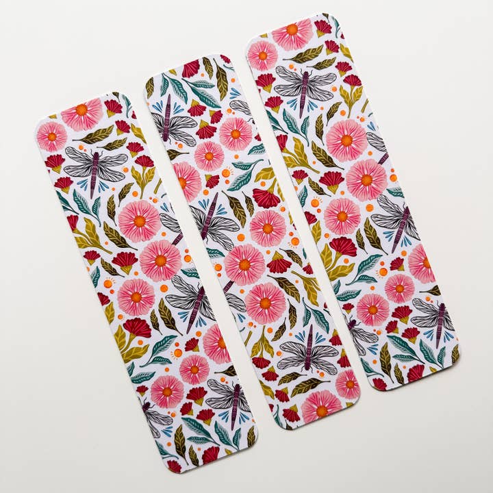 Libellule et Botanique Marque-page pour la vente par Kristin Heldt Art