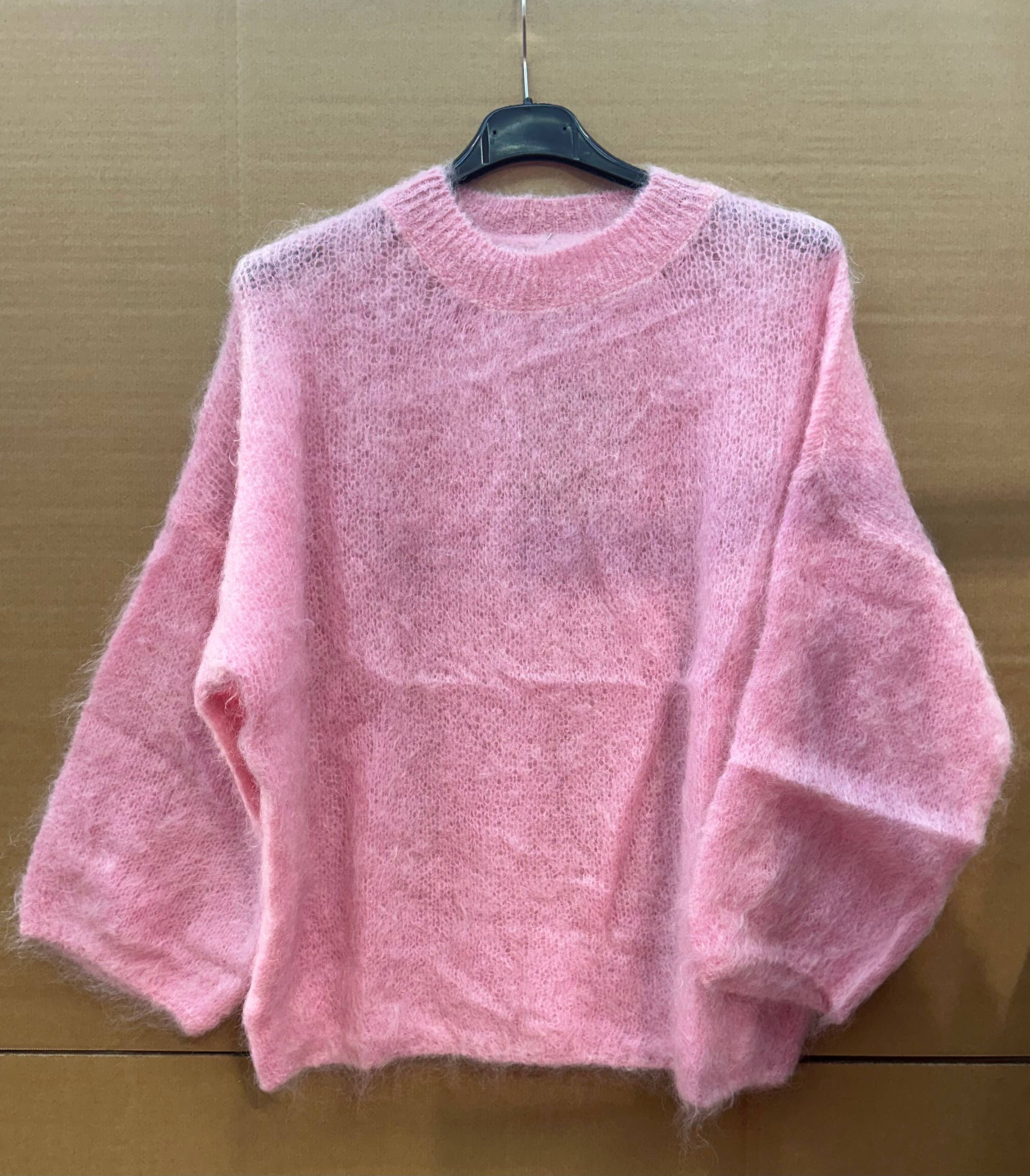 LÉA & LUC – Großhandel Strickpullover – Damen – Mohairpullover REF. 215789