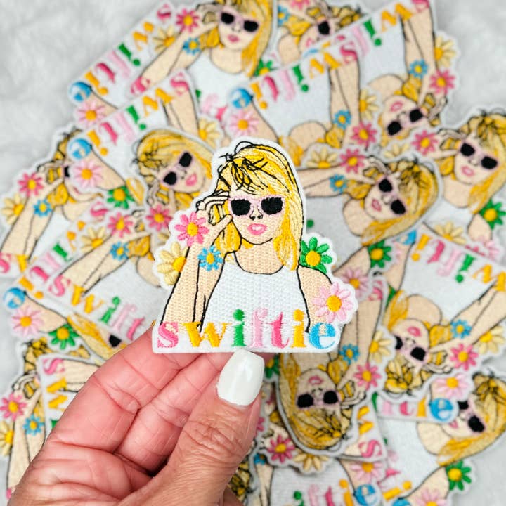 Magen Made Designs - Wholesale Patch - Swiftie Embroidered Patch