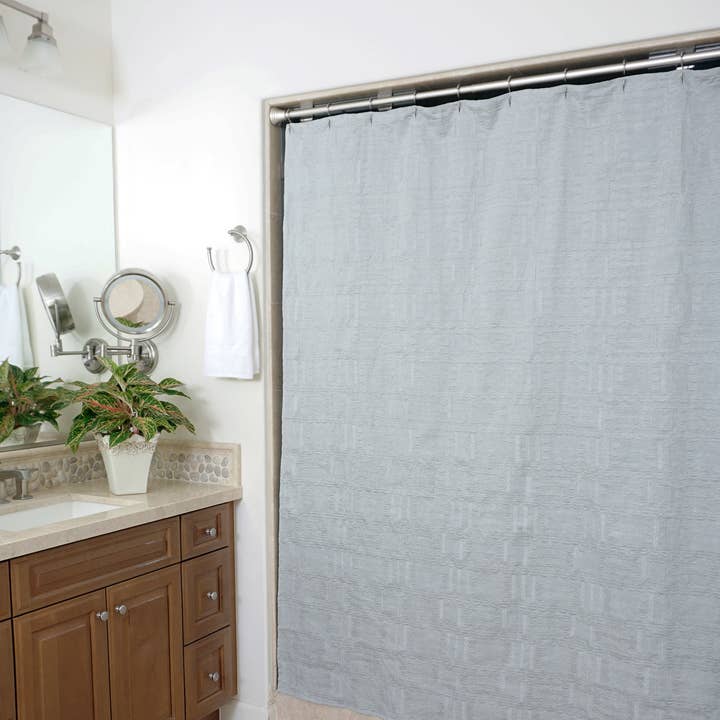 Grayson Shower Curtain for wholesale by Native Linum