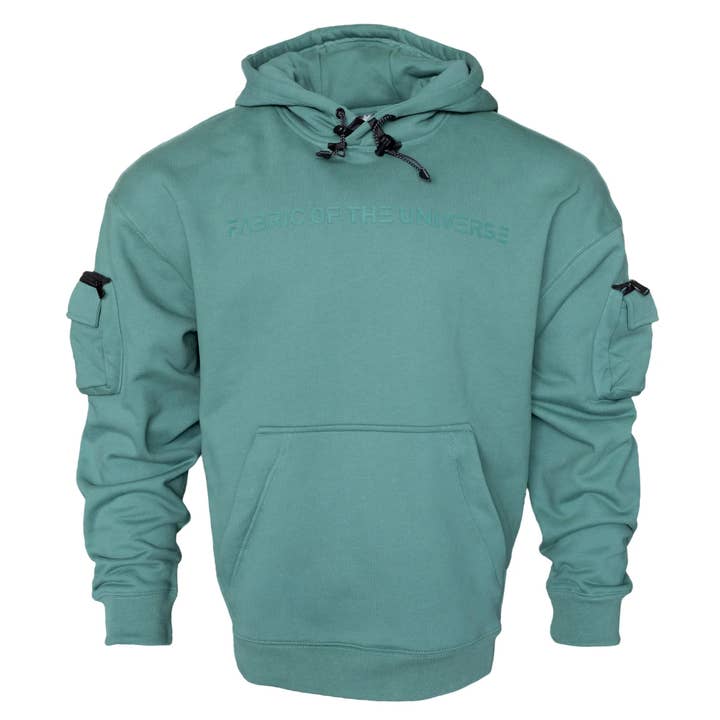 MG-24 Ultra Premium Grön Hoodie för wholesale av Fabric of the Universe