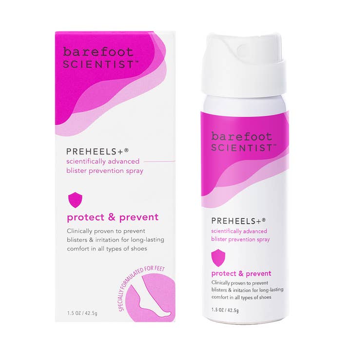 Barefoot Scientist - Wholesale Foot Cream - PreHeels+ Blister Prevention Spray | Award Winning
