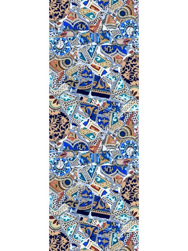 Scarf 140 - Gaudí - Orient for wholesale by Brochier Soieries