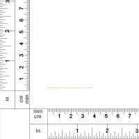 Plazko - Wholesale Craft supplies - 14Kt Gold Filled 26 Gauge 1.5" Headpin - 20pcs/pk1