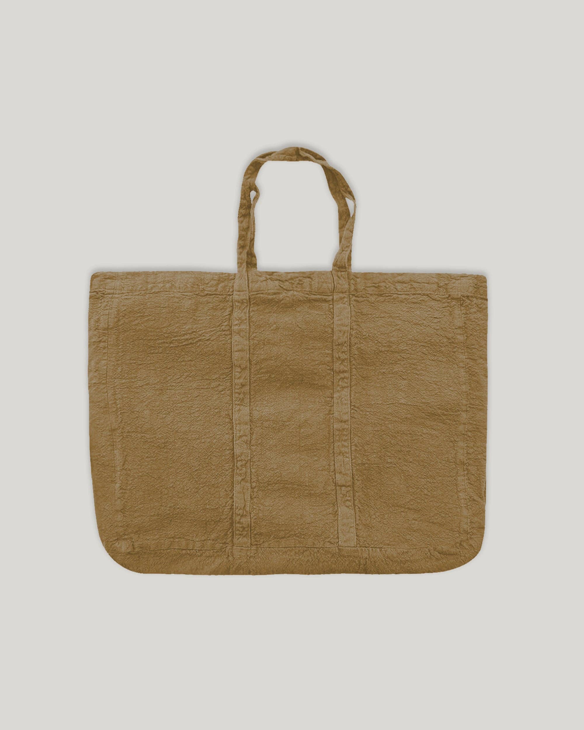 Maison Masarin - Wholesale Grocery/Shopping Bag - French raw linen yogi bag - shopping bag10