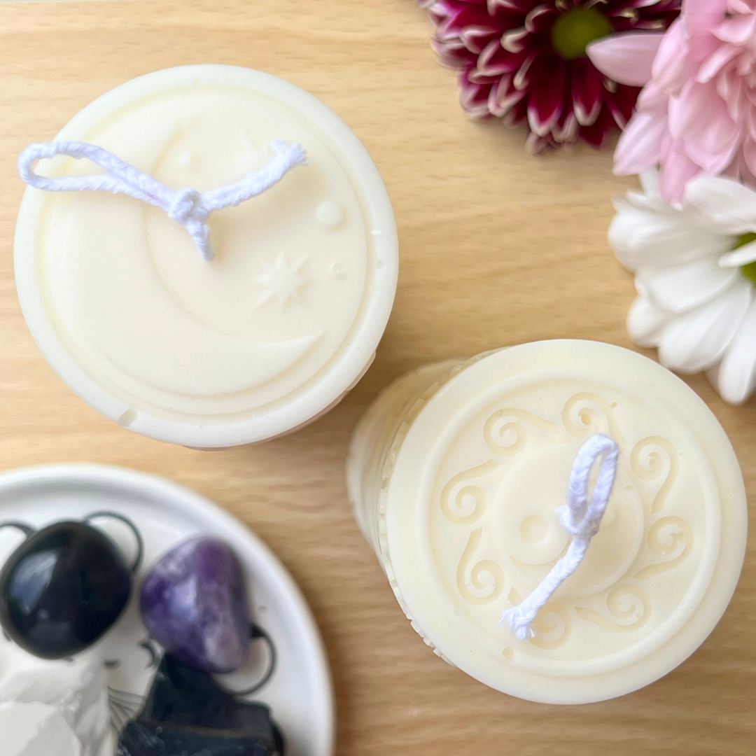 Velarosa Studio LLC - Wholesale Pillar Candle - Manifesting Pillar Soy Wax Candles7