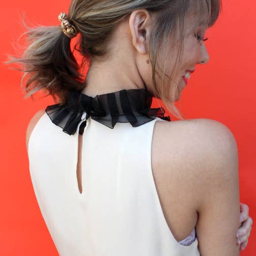 Knotty Accessories - Wholesale Hair Tie - Wrap-Around Ponies | Rust/Metallic Rose Gold/Clay1